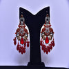 Antique Black Red Earing